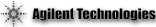 Agilent Technologies,
торговая марка
производителя
осциллографов,
мультиметров,
генераторов,
